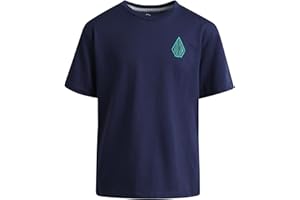 Volcom Boys' T-Shirt - Classic Crewneck Short Sleeve Breathable Cotton Graphic Tee for Boys (Sizes: 8-16)