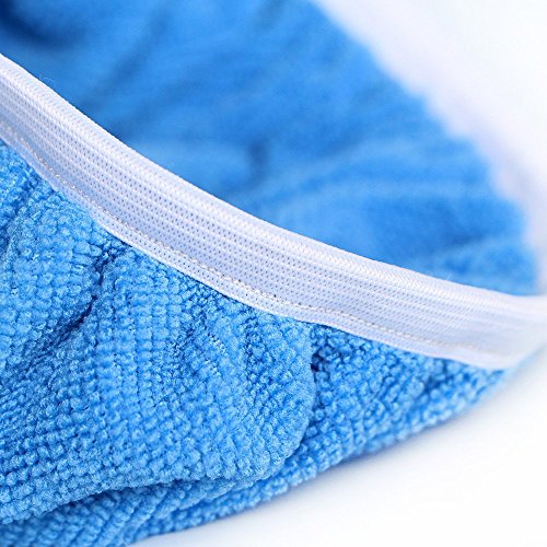 Auto Care Car Polisher Pad Bonnet Polishing Bonnet Buffing Pad Cover For Car Polisher Pack of 5Pcs 5-6 7-8 9-10 (9-10)