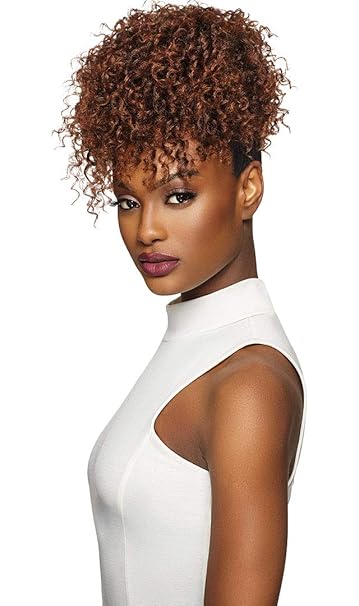 Amazon Com Cutie 1b Off Black Outre Timeless Pineapple Pony