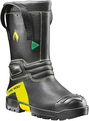 HAIX FIRE Hero Xtreme, bota búnker de cuero de 13 pulgadas, para hombre,  NFPA - Tamaño: 5 de ancho : Ropa, Zapatos y Joyería - Amazon.com