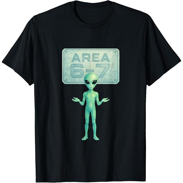 Amazon.com: Funny Area 67 UFO Alien Viral Slang Conspiracy Gen Z