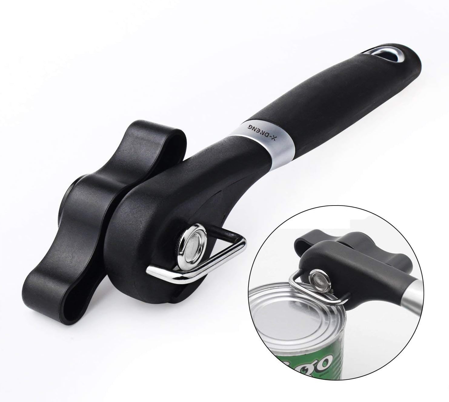 Stainless Steel Can Opener Professional Ergonomic Manual Can Opener