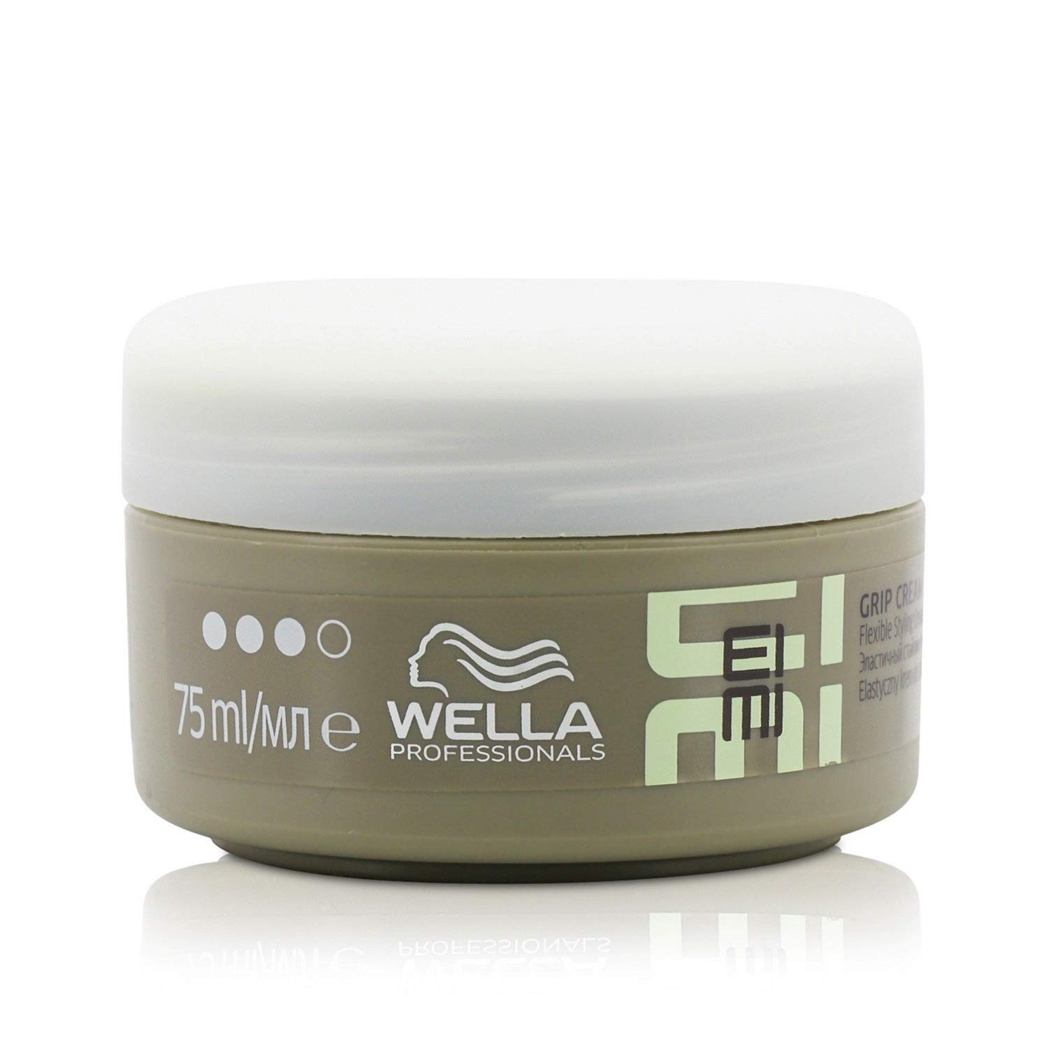 Wella Professionals EIMI Grip Cream Flexible Hairstyling Cream with Soft Non-Sticky Texture Strong Hold, Hold Level 3, 75 ml