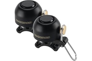 ROCKBROS Bike Bell Classic Bicycle Bell,Loud Sound 100dB Bike Bells for Adults Kids, Fit for 0.87-1.34in Bicycle Handlebars,Road Mountain Bike Accessories