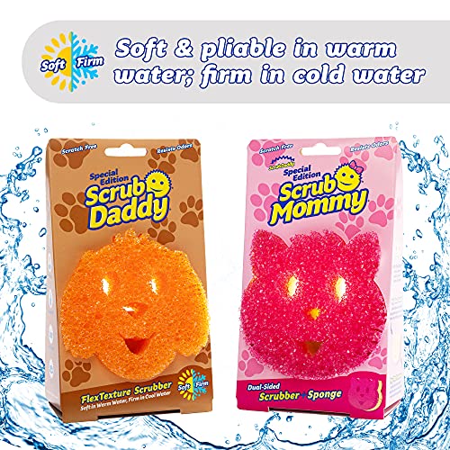Scrub Daddy Sponge Set Special Edition Pets Scrub Daddy Dog and