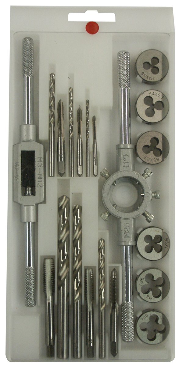 Connex COX676014 Set of HSS Threading Dies (20 Pieces)