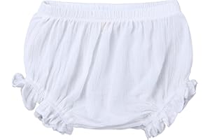 Cotton Linen Shorts for Toddler Girls Summer Casual Baby Solid Color Loose Fit Bloomers Clothes Outfits