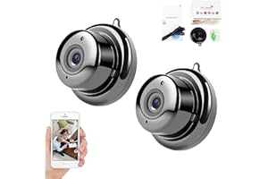 Upgraded Ultra-Invisible No-Plug Camera, Invisible Mini Spy Camera Wireless, Mini Hidden Camera, HD 1080p, Indoor Security Ca