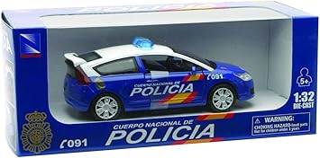 coches de policía de juguete