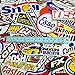 45 Pcs Mixed Random Motocross Motorcycle Car Racing Decal Stickers