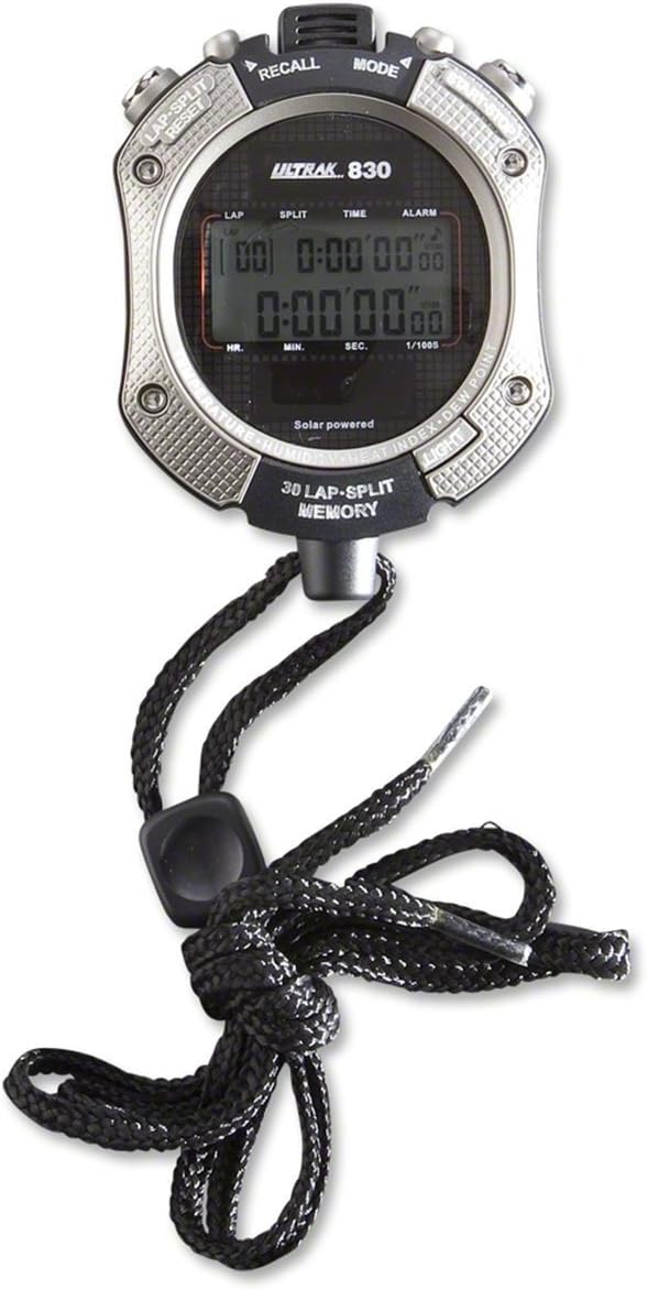 Ultrak Heat Index Solar Powered Stopwatch