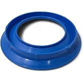 UPGR8 Bowling GripPadTG &ndash; Universal Sanding Pad Holder for Bowling Balls | Open Pad System for 6" Pads | SurfaceSystemTG (Blue)