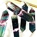 1.8-2.6'' Healing Crystal Amethyst & Rose Quartz & Flourite Reiki Chakra Meditation Therapy Stones