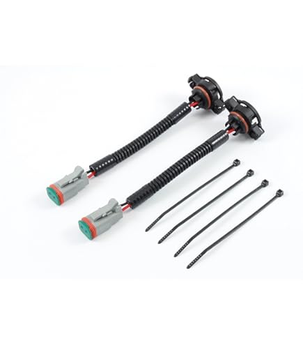 2Pcs Wire Pigtail Female H16 PS24W 5202 Harness Fog Light Bulb - Foto 8