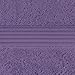 Superior Egyptian Cotton 6-Piece Towel Set, Bathroom Essentials, Towels For Bathroom, Apartment, Airbnb, Guest Bath, Face, Hand, Bath Towels, Washcloths, Absorbent, Fast Drying, Royal Purple