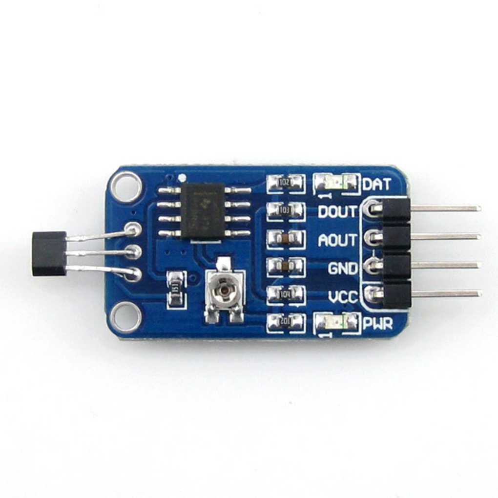 Arichtop 49E Hall Sensor LM393 Linear Hall Effect Sensitivity ...