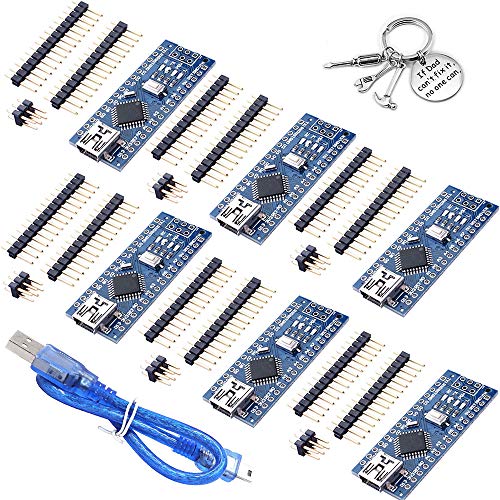 5pcs Mini Nano V3.0 ATmega328P 5V 16MHz Micro Controller Board Module ...
