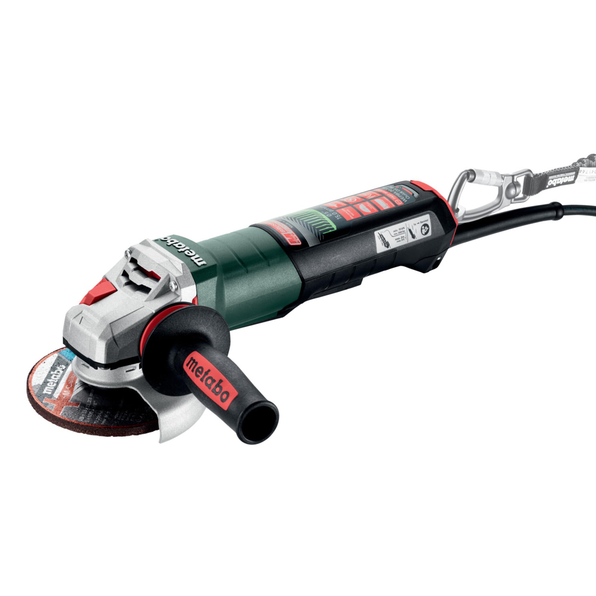 Photo 1 of **PARTS ONLY/MISSING HANDLE**Metabo Angle Grinder, 6-Inch, 2000-Watt, Brushless, WEPBA 20-150 Quick DS BL, 600645420