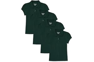 The Children's Place Girls Short Sleeve Ruffle Pique Polo,multipacks