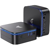 KAMRUI Mini PC, N5030 12GB RAM 256GB SSD, Dual HDMI 4K, Win 11 | Dual HDMI 4K UHD, 12GB LPDDR4 + 256GB SSD (up to 10TB), WiFi 5 &amp; BT 4.2, Gigabit Ethernet, VESA Mount