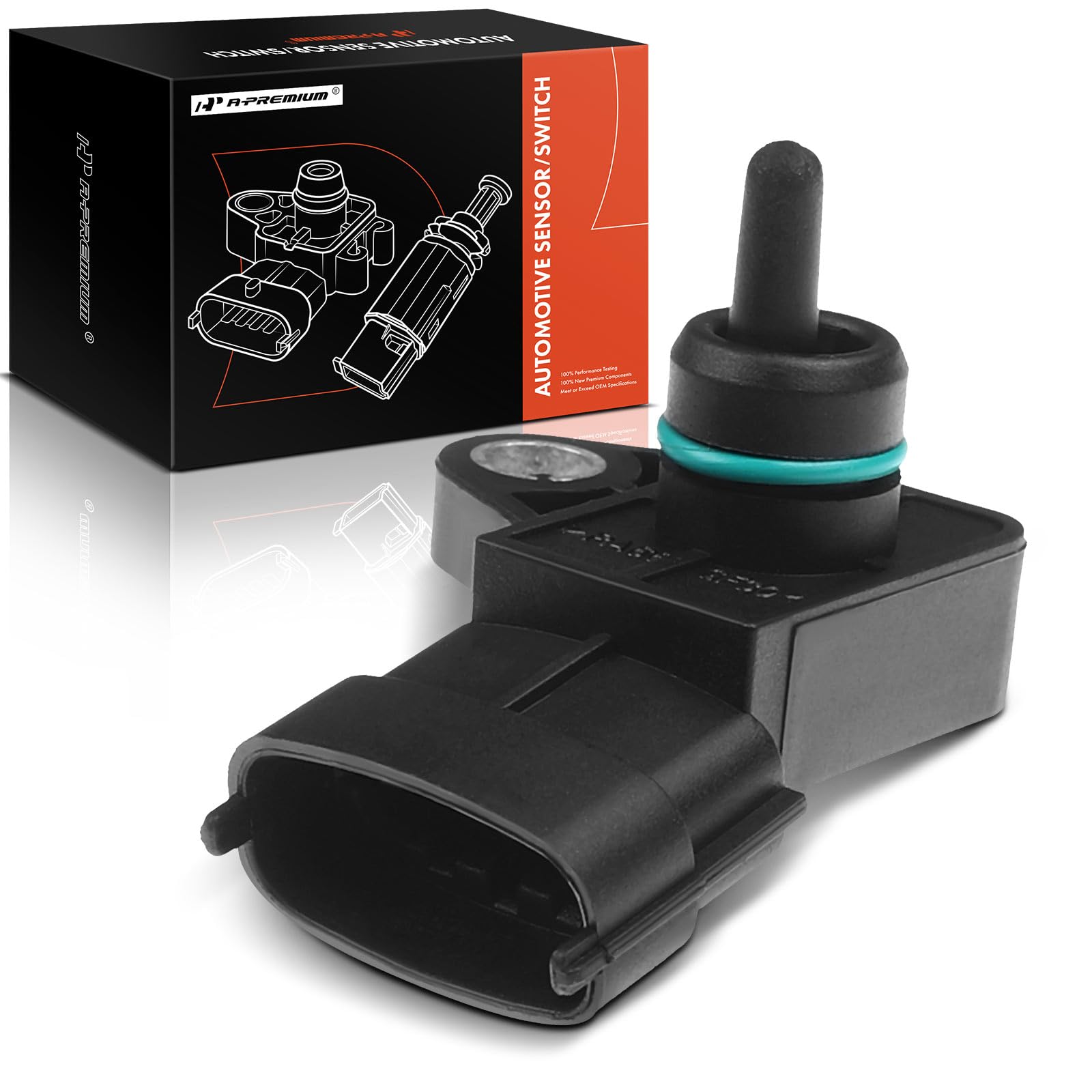 Photo 1 of A-Premium Engine Manifold Absolute Pressure MAP Sensor Compatible with Hyundai Elantra Santa Fe Sport Sonata Tucson Veloster Genesis G90 Kia Soul Forte Koup Optima Rio Rondo Sorento Sportage