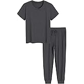 Latuza Women's Petite Pajamas Set Viscose Petite Length Sleepwear