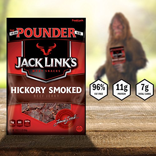 Jack Link's Beef Jerky, Hickory Smoked, 16 Ounce (Pack of 1) Pricepulse