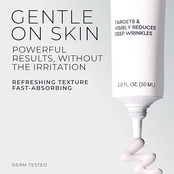 ROC RETINOL CORREXION WRINKLE FILLER FOR DEEP WRINKLES WITH HYALURONIC ACID & RETINOL, SKIN CARE FOR WOMEN AND MEN, 1 FL OZ (PACKAGING MAY VARY)