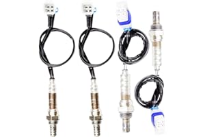 higherbro 4x Oxygen O2 Sensor for 2008 2009 2010 2011 2012 2013 GMC Sierra 1500 4.8L/5.3L/6.0L/6.2L Upstream + Downstream Upper Lower