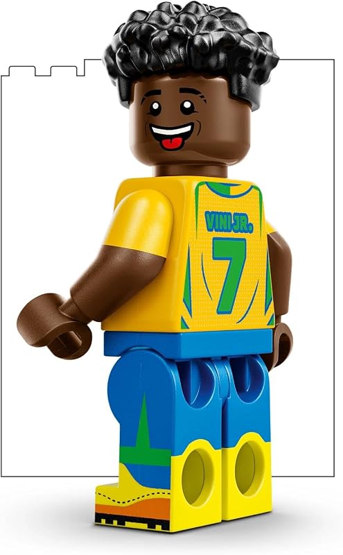 Editions Vinicius Jr. – Best of - Jeu Football - Maquette 3D avec Minifigurine Collector - Décoration de Chambre d'enfant - Cadeau dès 10 Ans pour Garçon, Fille ou Adulte Fan de Sport 43027