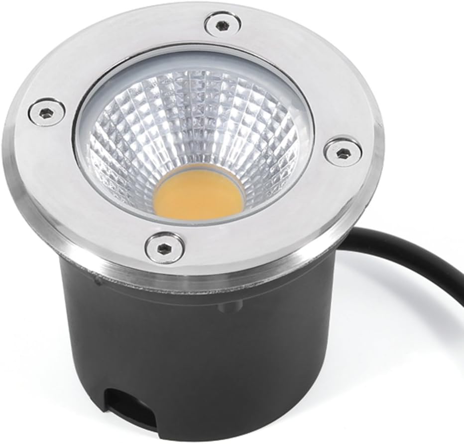 Familite 10W LED COB Underground Path Light Yard Garden Landscape In-ground Lights Outdoor Decorative Spotlight, AC/DC…