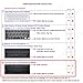 XSKN Premiere Pro English Shortcut Silicone Keyboard Skin Cover for Touch Bar MacBook Pro 13” (A2159 A1706 A1989) & MacBook Pro 15