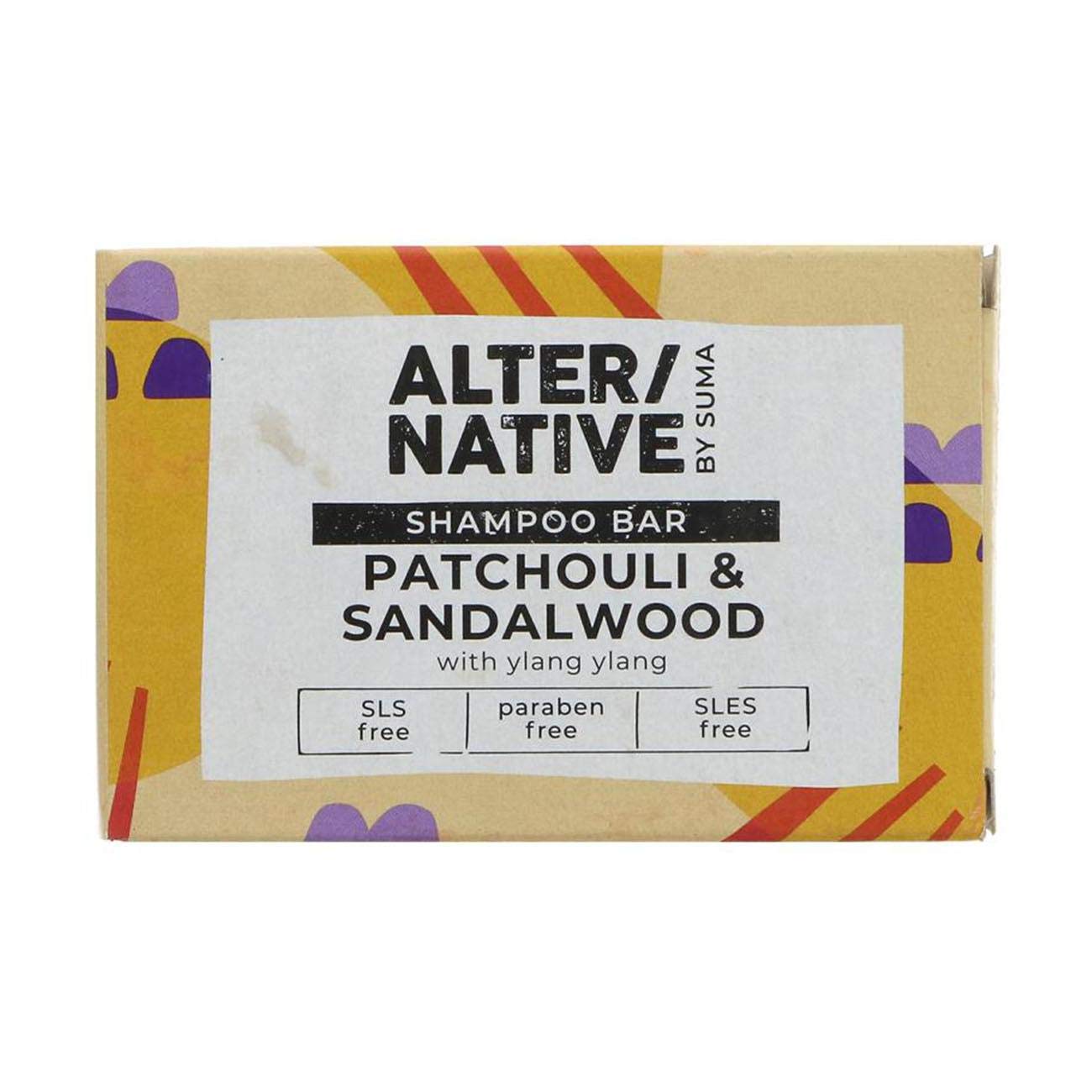 Alter/Native Patchouli and Sandalwood Shampoo Bar, 90 g