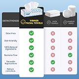 Winner Soft Face Towels 100% Cotton 300 Ct 3 Pack Unscented Biobased view 8
