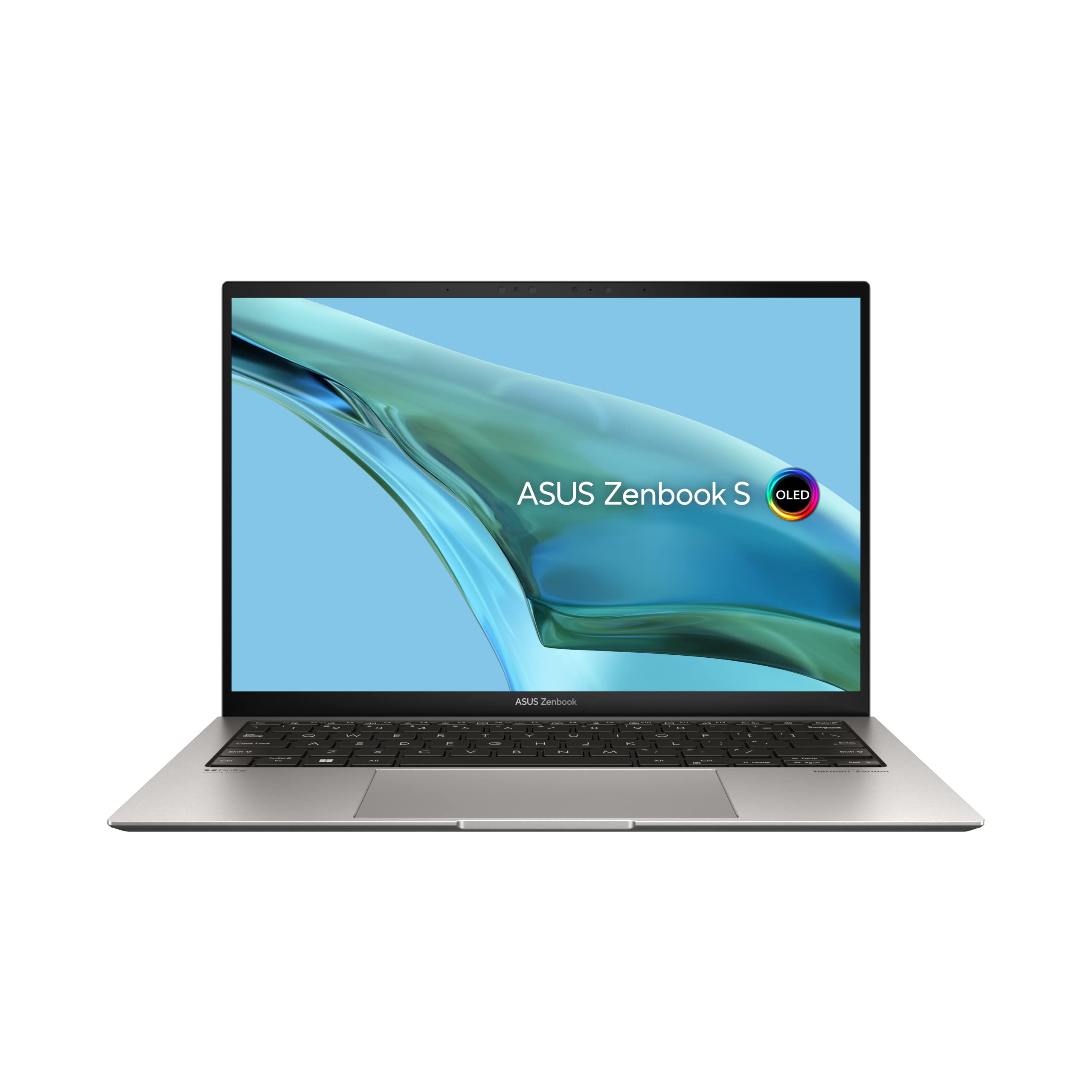 ASUS Zenbook S 13 OLED Laptop | 13.3 Inch 2.8k WQXGA+ 16:10 OLED Display | Intel Core i7-1355U | 16 GB RAM | 1 TB SSD | Intel Iris Xe | Windows 11 | QWERTZ Keyboard | Basalt Grey