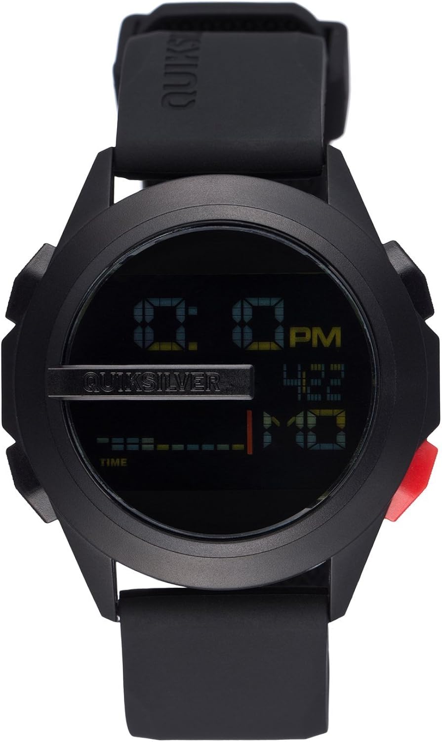 Quiksilver Drone Digital watch Men ONE SIZE Black Amazon.co.uk