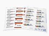 Avery L4727-20 Printable Name Badge Inserts 90x54 mm Pack 200 White view 4