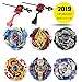 Innoo Tech Bey Battling Top Burst | Burst Evolution Combination Series 4D | Set of 6 Fighter Gyroscope 4D Fusion Model | 2 Throwers Set with Launcher | Blade Best Gift for Children Kids Toys