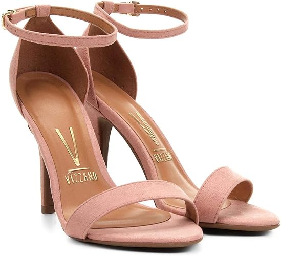 sandália vizzano tira rosa