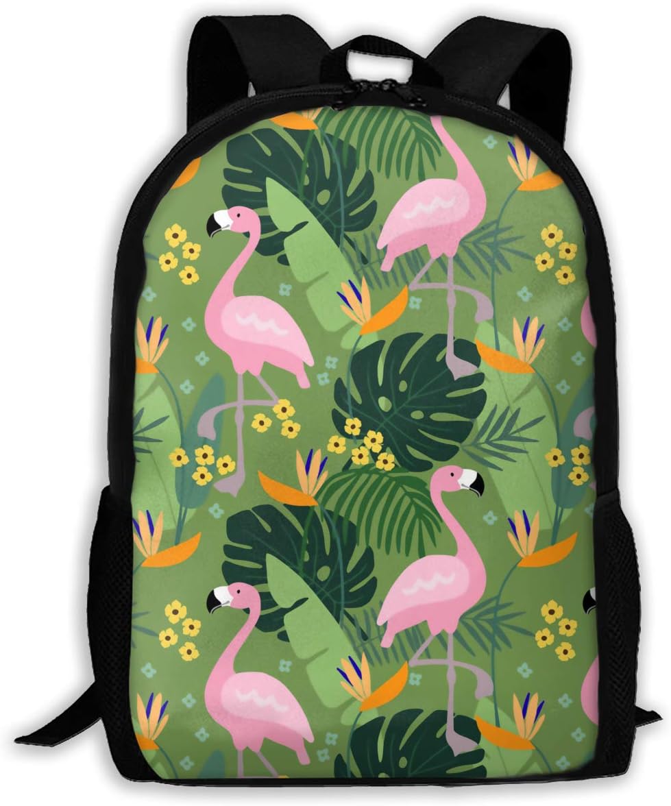 flamingo bookbag