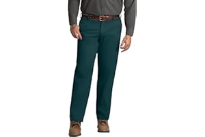 Red Kap Men's Wrinkle-Free Regular Fit Twill Blend Work Pants