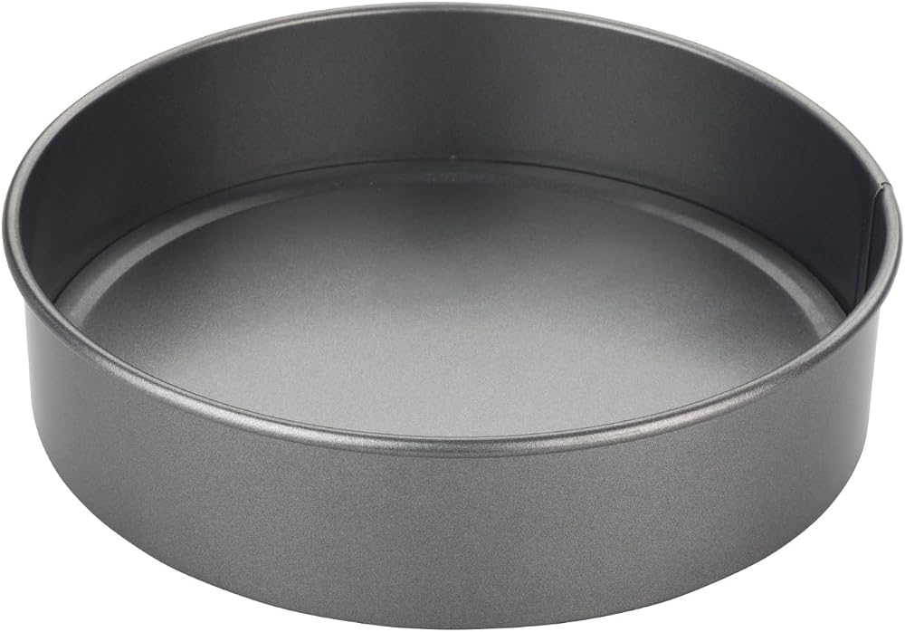 Chef Aid Non-Stick Round Cake Tin 20cm 8 Inch Loose Base Fridge Freezer Safe