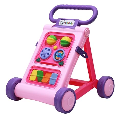 Love Baby Activity Learning Walker (Pink & Purple Color, 6 Months -2 Years)