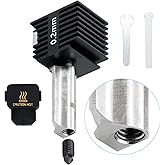 Speed Hot End A1 Mini A2L Extrusion Head Kit A 0.2mm Hardened Steel Nozzle Chrome Plated Brass Heating Block Silicone Sock Integrated Structure for Bambu Lab A1/A1 Min 3D Printers only