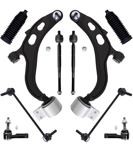thumbnail interactive-video image 1 of 16pc Front Struts, Lower Control Arms & Rear Shocks Kit For 2013-2016 Ford Flex MKT - Detroit Axle 1 of 1