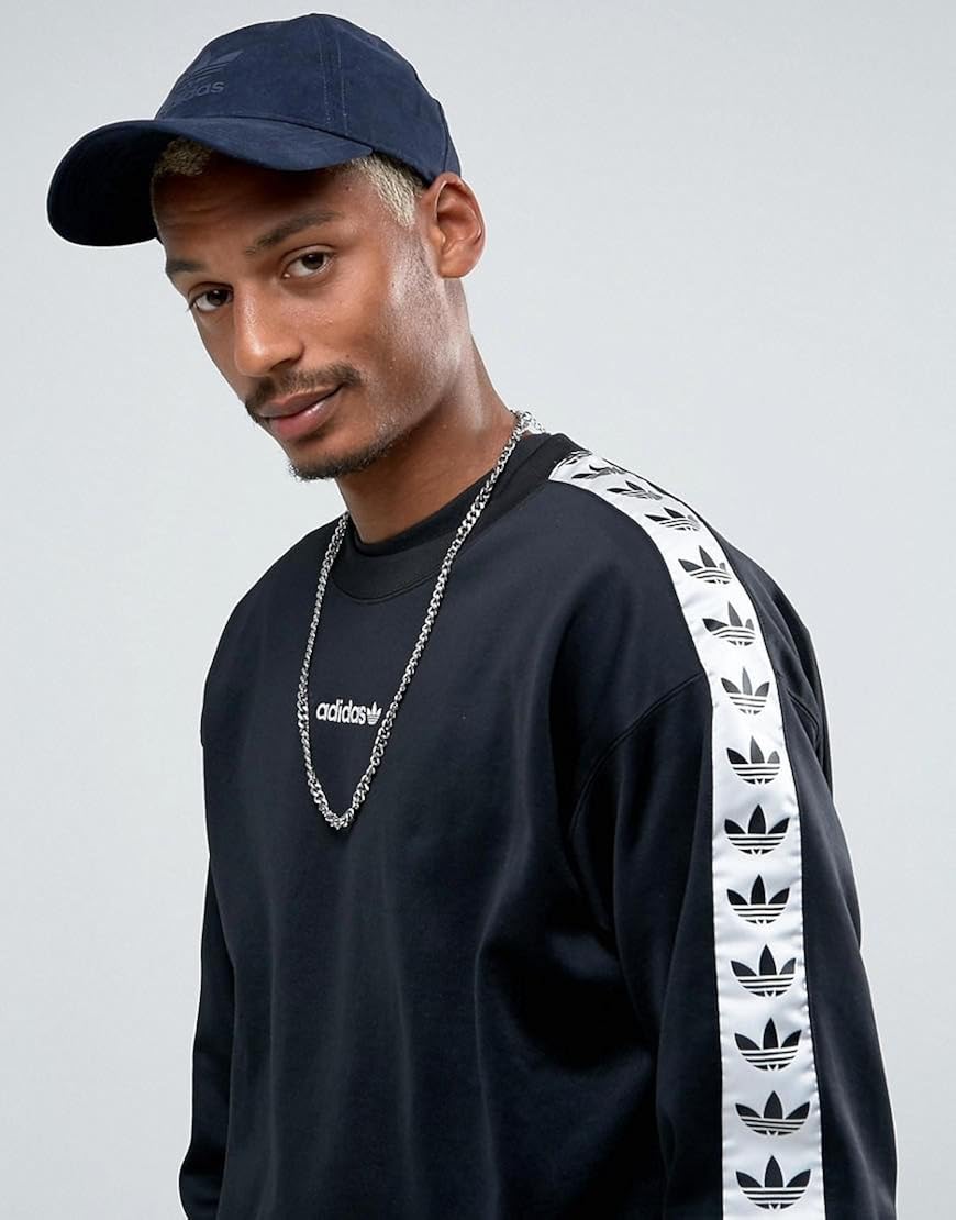 adidas originals tape crew sweatshirt