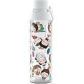 Tervis Warner Brothers Friends Pattern 23 Made in USA Double Walled Insulated Tumbler Travel Cup Keeps Drinks Cold & Hot, 24oz Venture Lite Water Bottle, Classic