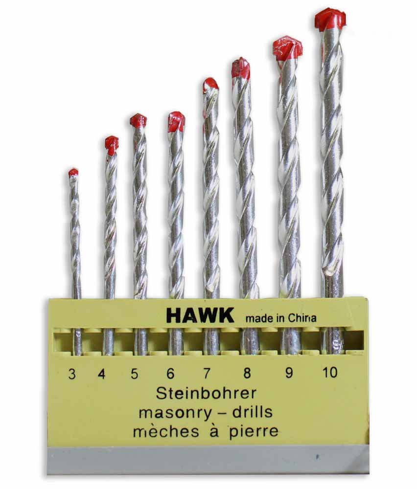 8 Pc Masonry Drill Set Amazon.co.uk DIY & Tools