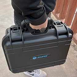 Lekufee Waterproof Hard Case Compatible with DJI