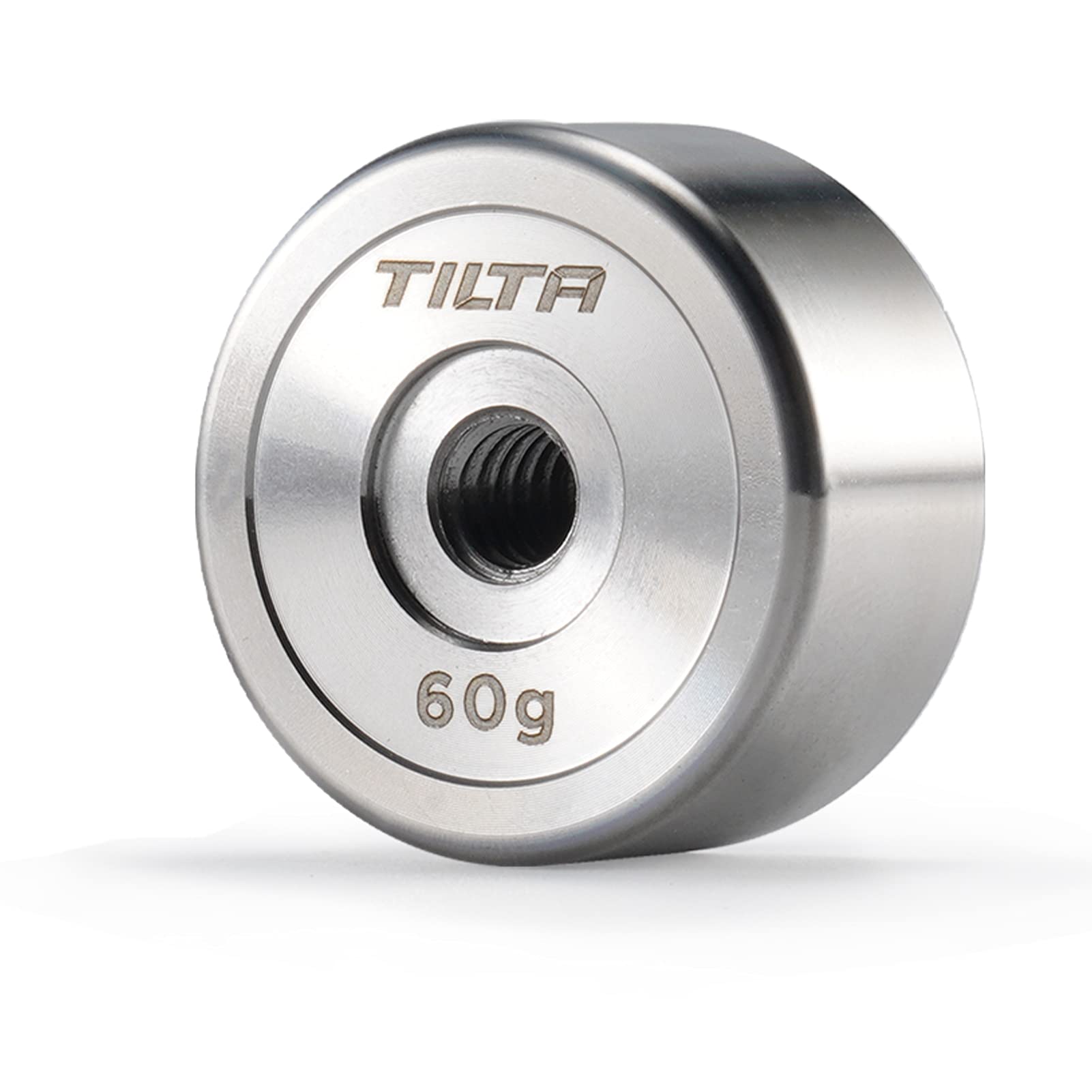 TILTA Removable Counterweight Compatible with DJI Ronin S, Ronin RS 2, Ronin-SC, Ronin RSC 2 and Zhiyun Gimbal, 60g Counterweight with 1/4"-20 Threads TGA-CW-60